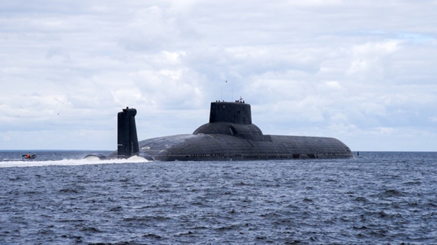 Jedrske podmornice tipa Akula veljajo za največje na svetu.