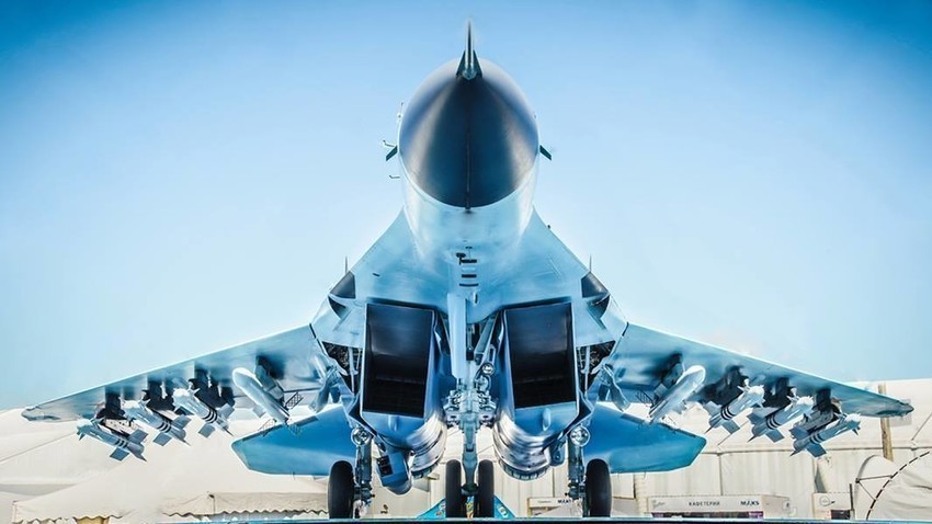 MiG-35 na avio sajmu "MAKS 2017".
