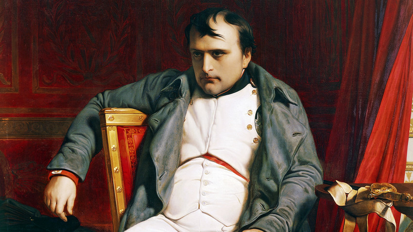 Portrait of Napoleon at Fontainebleau, March 31, 1814, by Paul Delaroche
