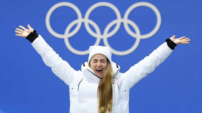 Julija Belorukova, prejemnica dveh bronastih medalj v smučarskih tekih.