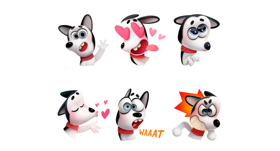 Zhenya Tkach' stickers. 