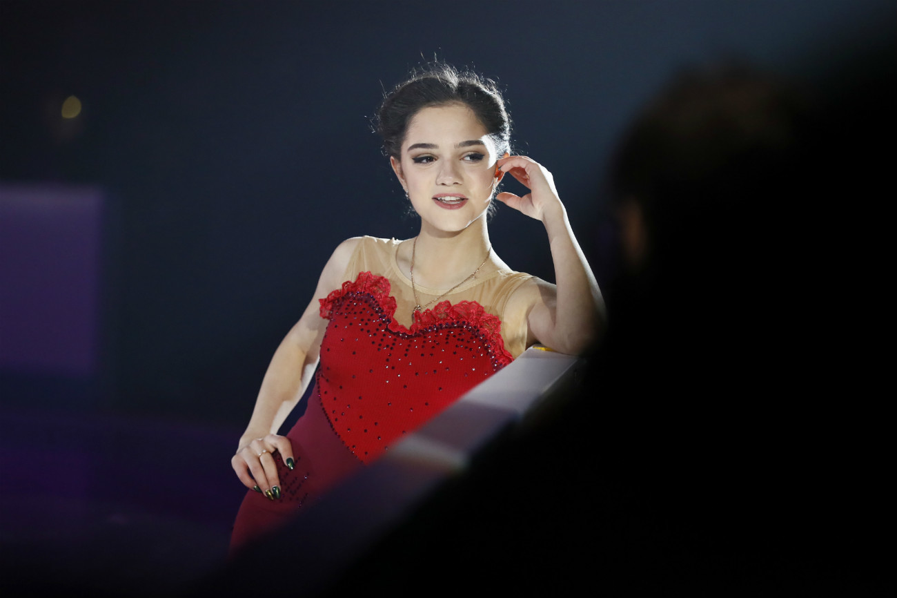 Jewgenija Medwedewa beim ISU Grand Prix, 11. Dezember 2016, Marseille, Frankreich


