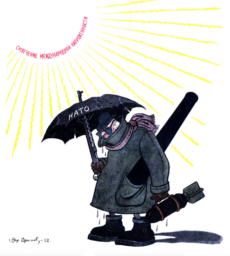 Easing of international tensions. 