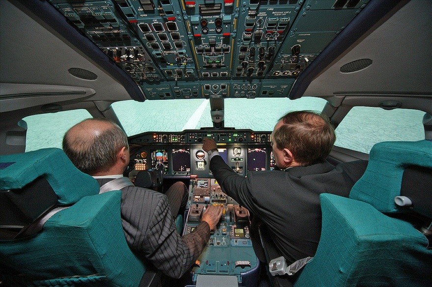 V kabini potniškega letala An-148