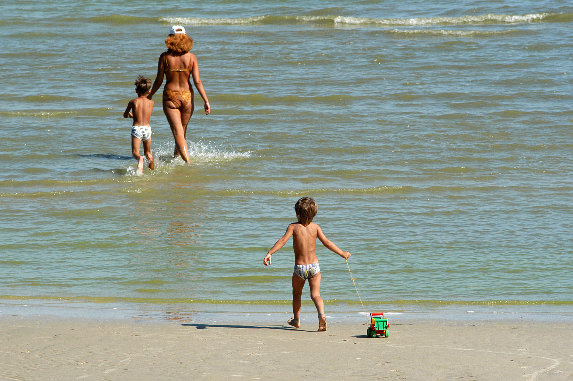 A beach in Taganrog