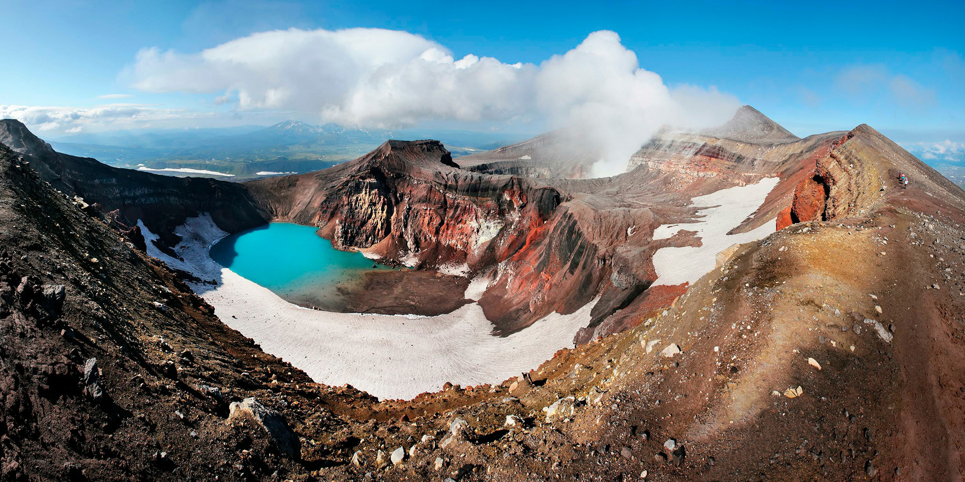 Vent Lake at the Kamchatka Peninsula