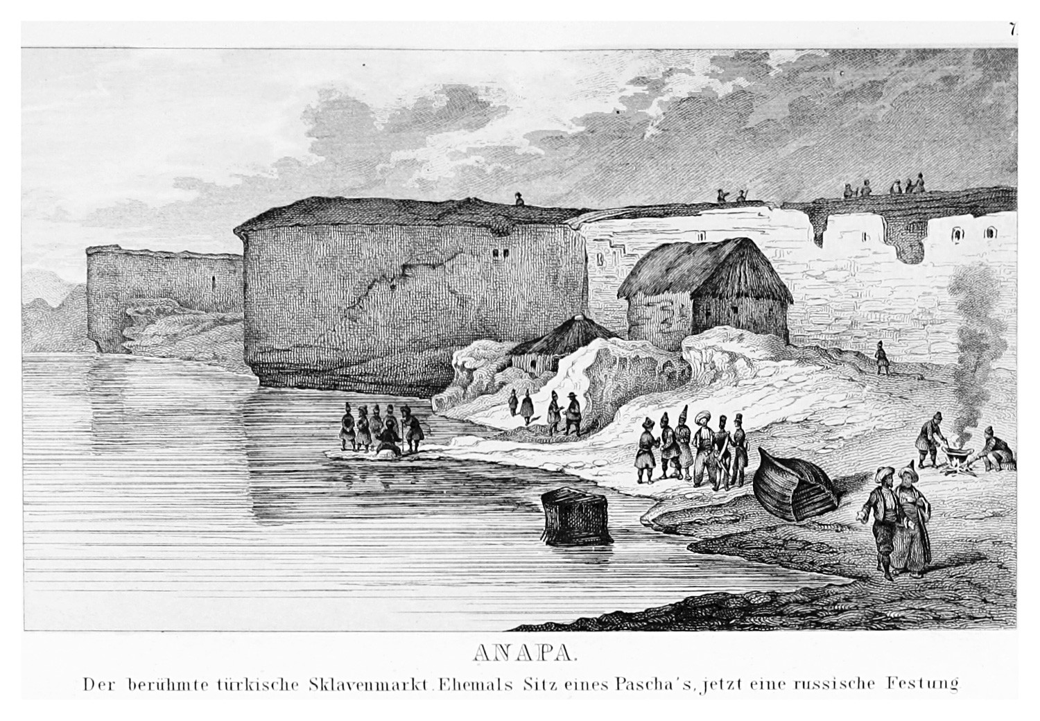 La forteresse turque d’Anapa était un important marché d’esclave