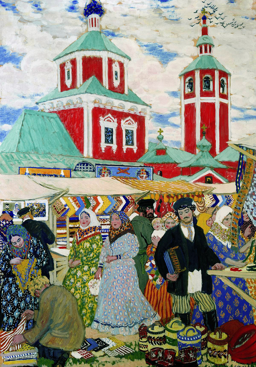 『市場』、1910年