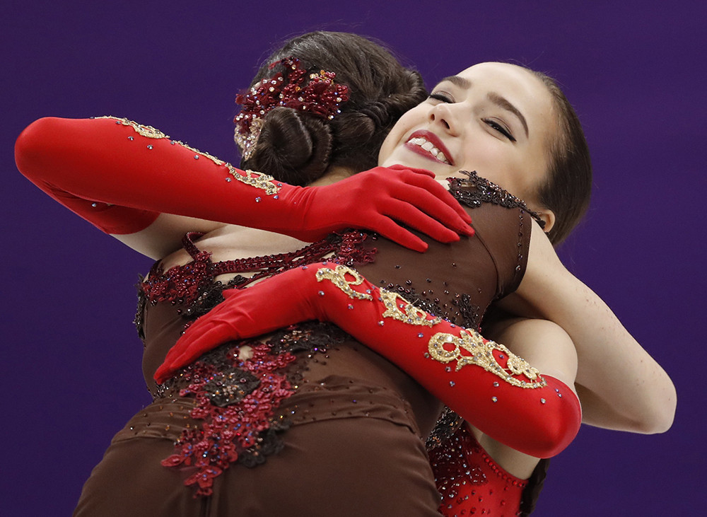 Evgenia Medvedeva et Alina Zagitova