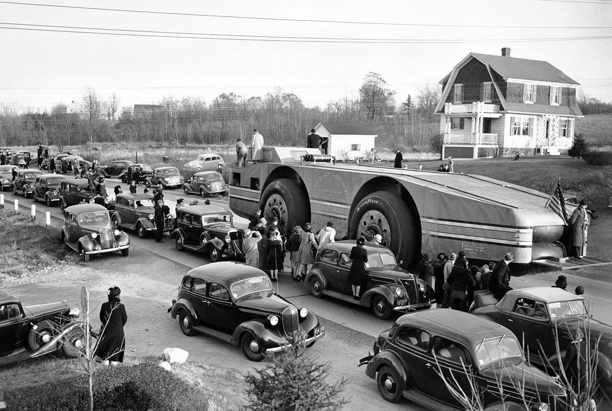 米国型オフロードカー「アンタークティック・スノークルーザー」、マサチューセッツ、1939年