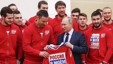  Путин за победата на Олимпијадата: „Боречките особини секогаш ги одликувале руските хокеари“