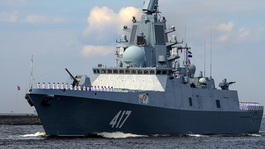 Fragata Almirante Gorshkov.