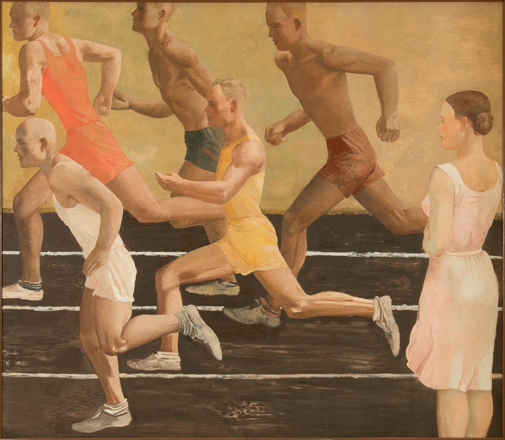‘Carrera’ (1932-1933), obra de Alexánder Deineka.


