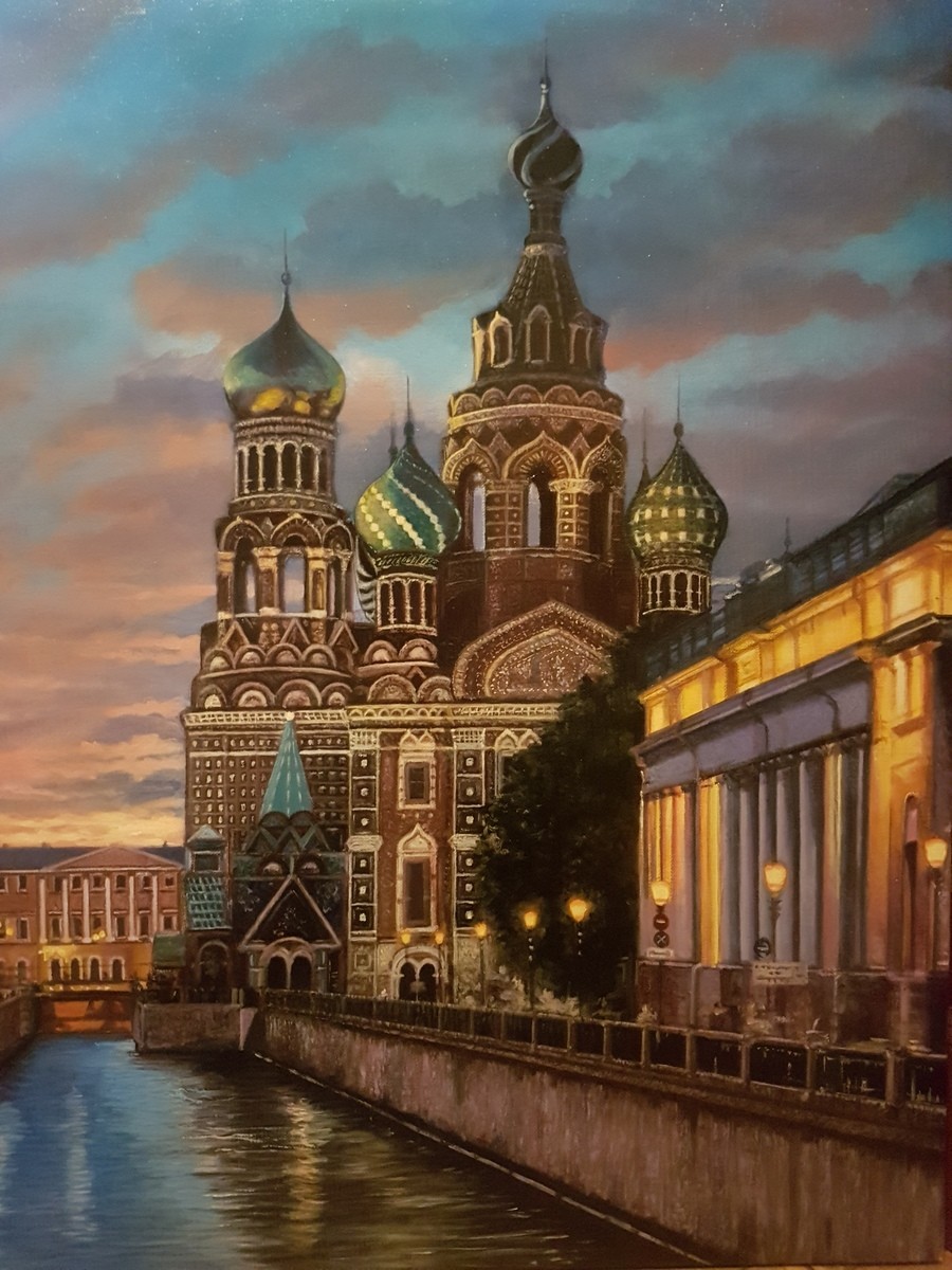 “Catedral de la Resurrección de Cristo (San Petersburgo)”, María José Fole.