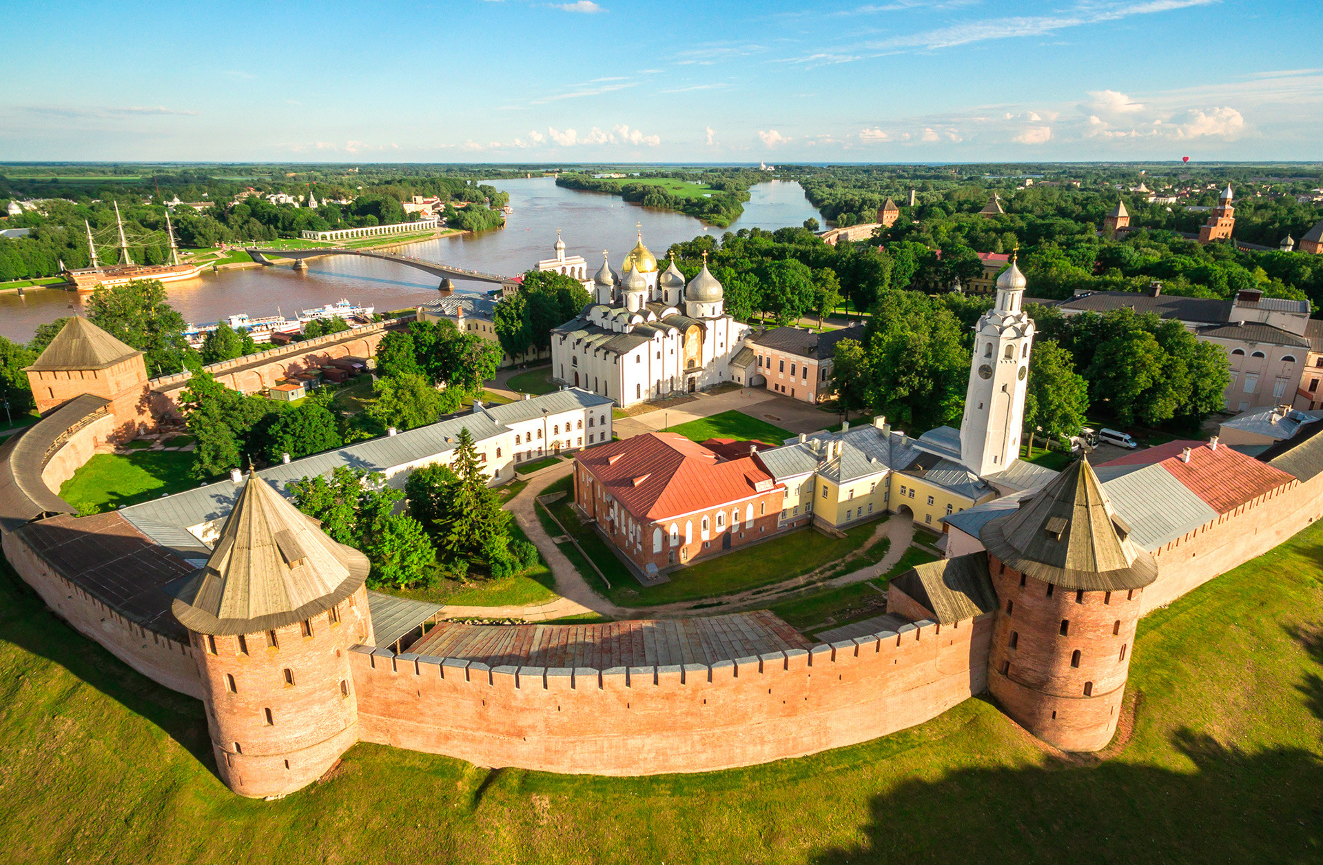 Der älteste Kreml Russlands in Welikij Nowgorod
