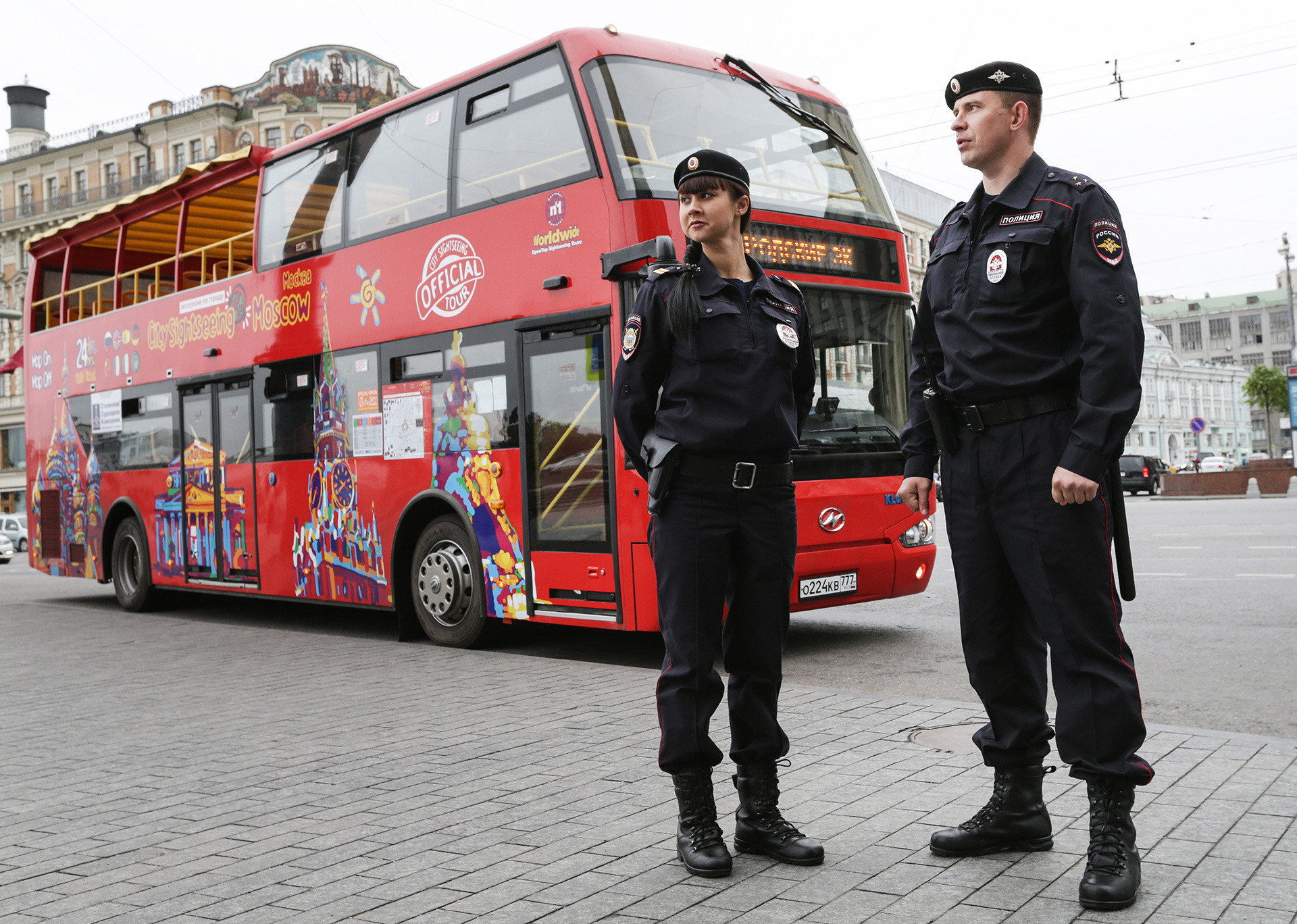 Police in Moscow