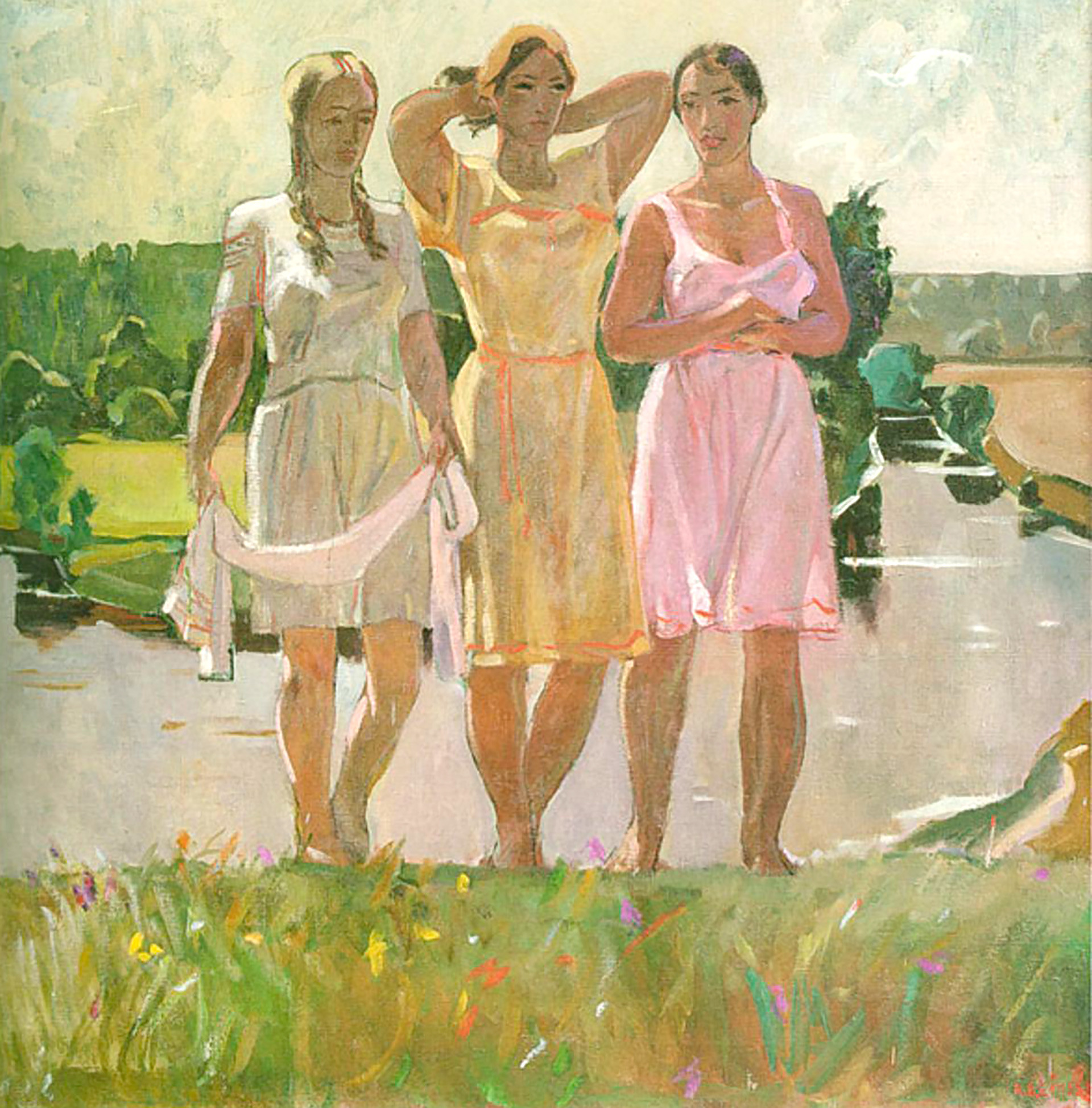 Oda pomladi, 1927, Aleksander Deineka