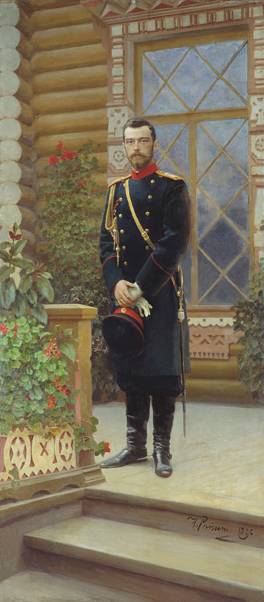 Portrait de Nicolas II par Ilya Repine