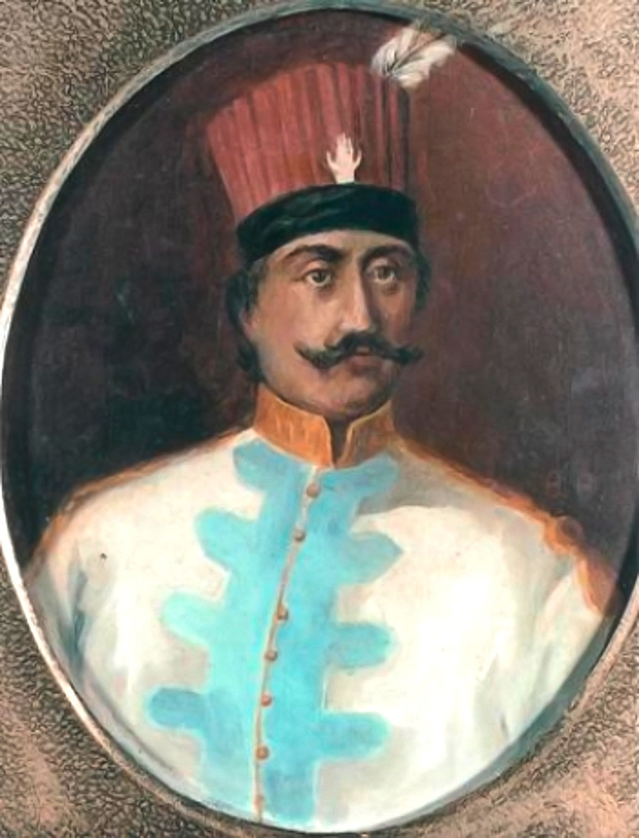 Lambros Kaconis je također bio junak rusko-turskih ratova.