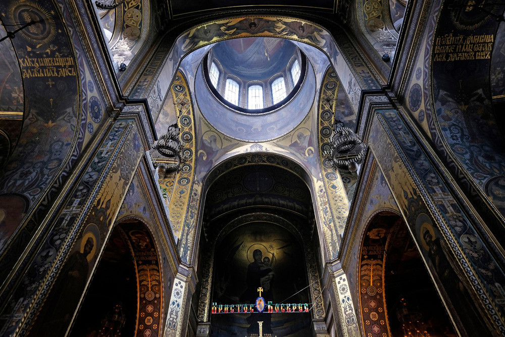 Gli affreschi della cattedrale di San Vladimir a Kiev