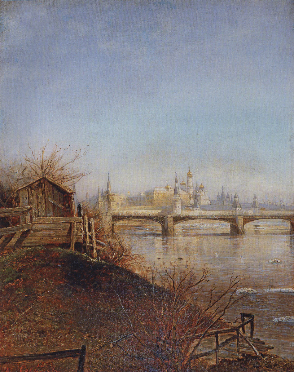 モスクワのクレムリン、春（1873年）