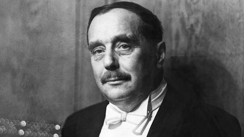 H.G. Wells visited Russia three times in the course of two decades