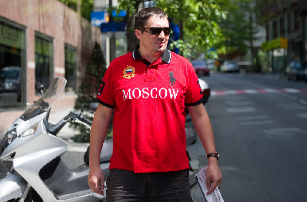 Aleksander Šprigin, predsednik Ruske zveze nogometnih navijačev.