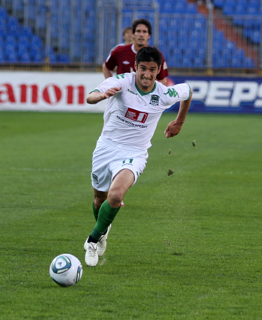 Footballer Spartak Gogniev