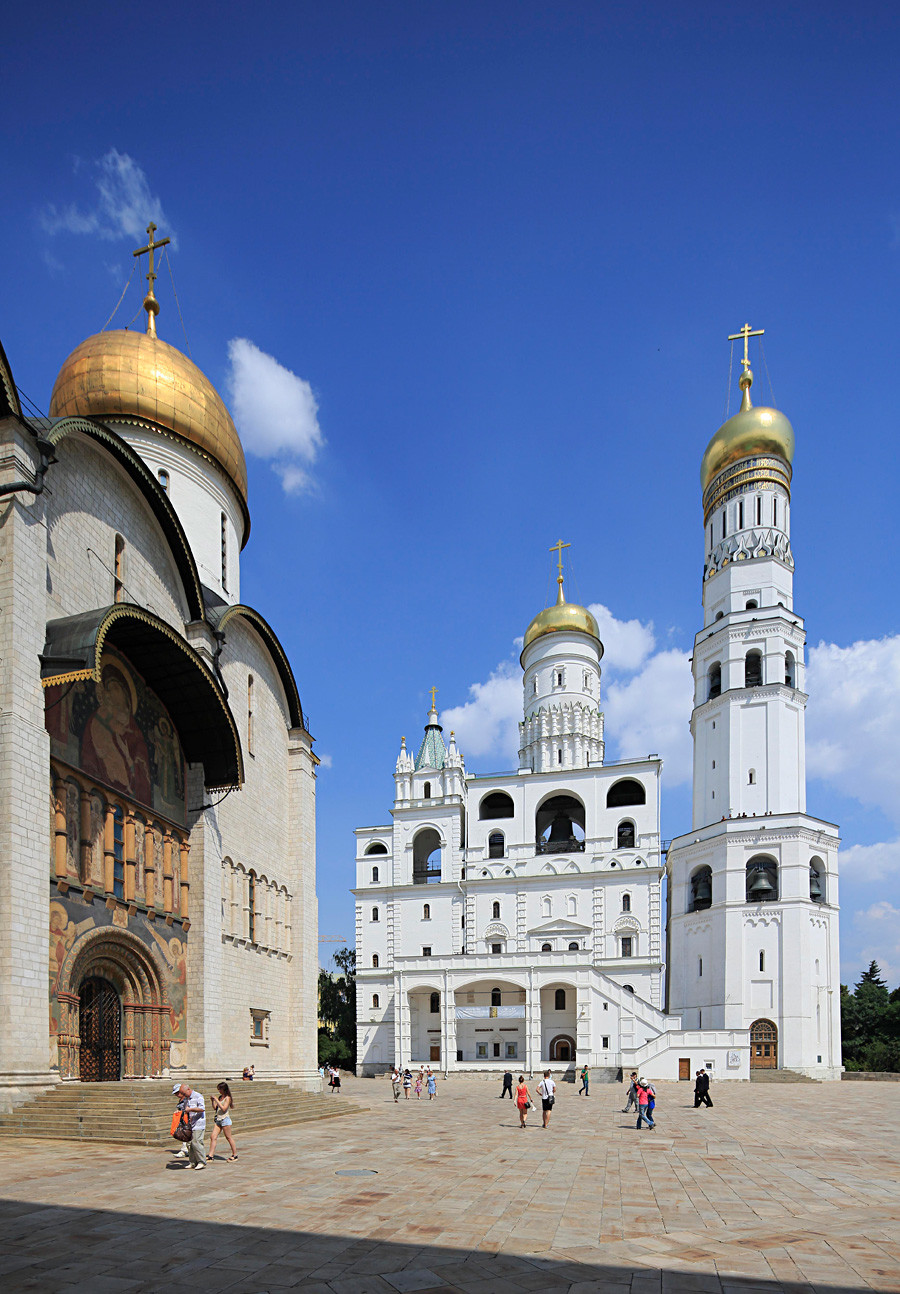 Katedrala z zvonikom Ivana Velikega, Kremelj, Moskva