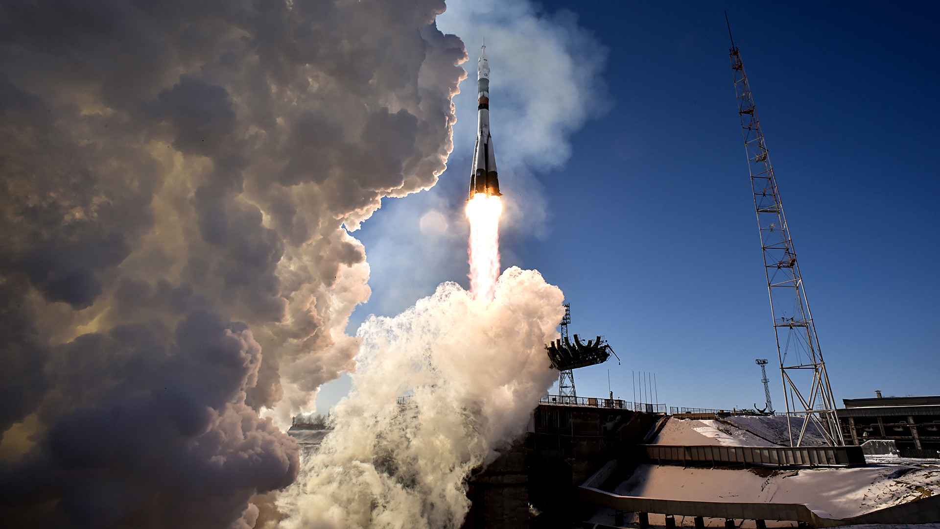 Russia's Soyuz MS-07 spacecraft.