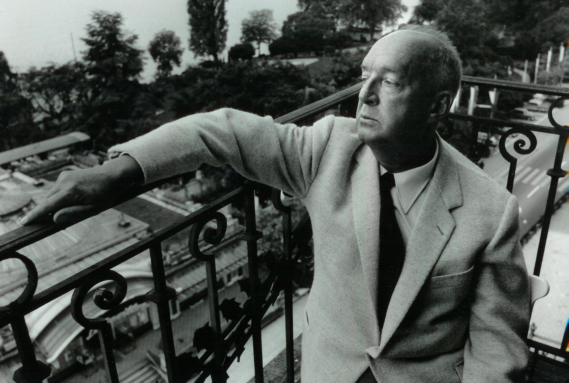 Vladimir Nabokov in Switzerland, 1965