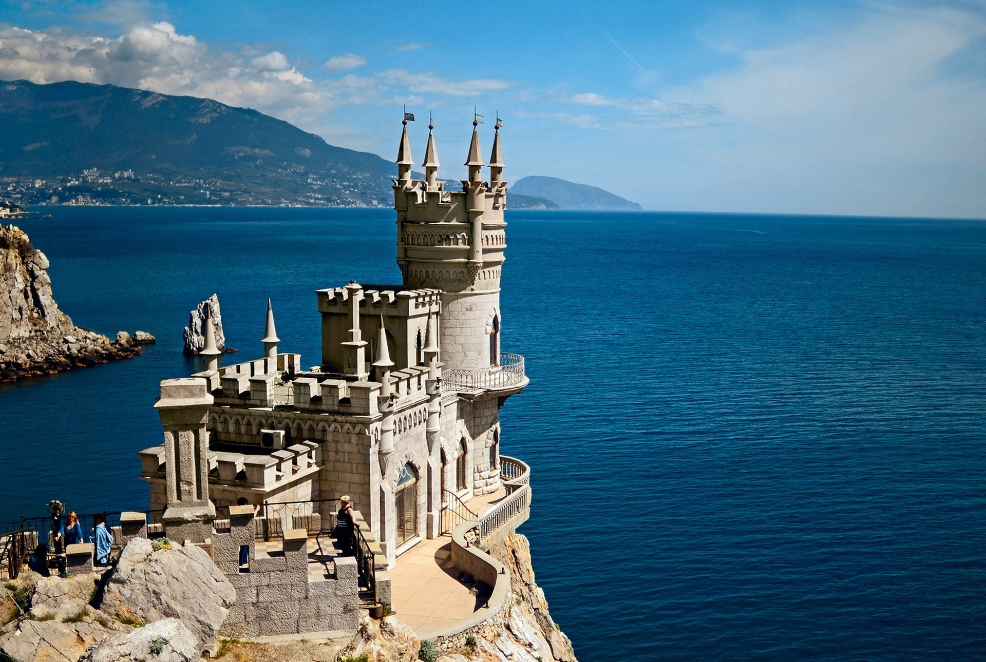 Castillo del Nido de la Golodrina, Yalta (Crimea).