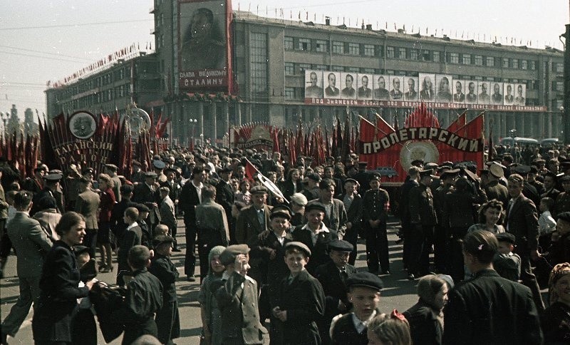 1 de mayo de 1948, Moscú.