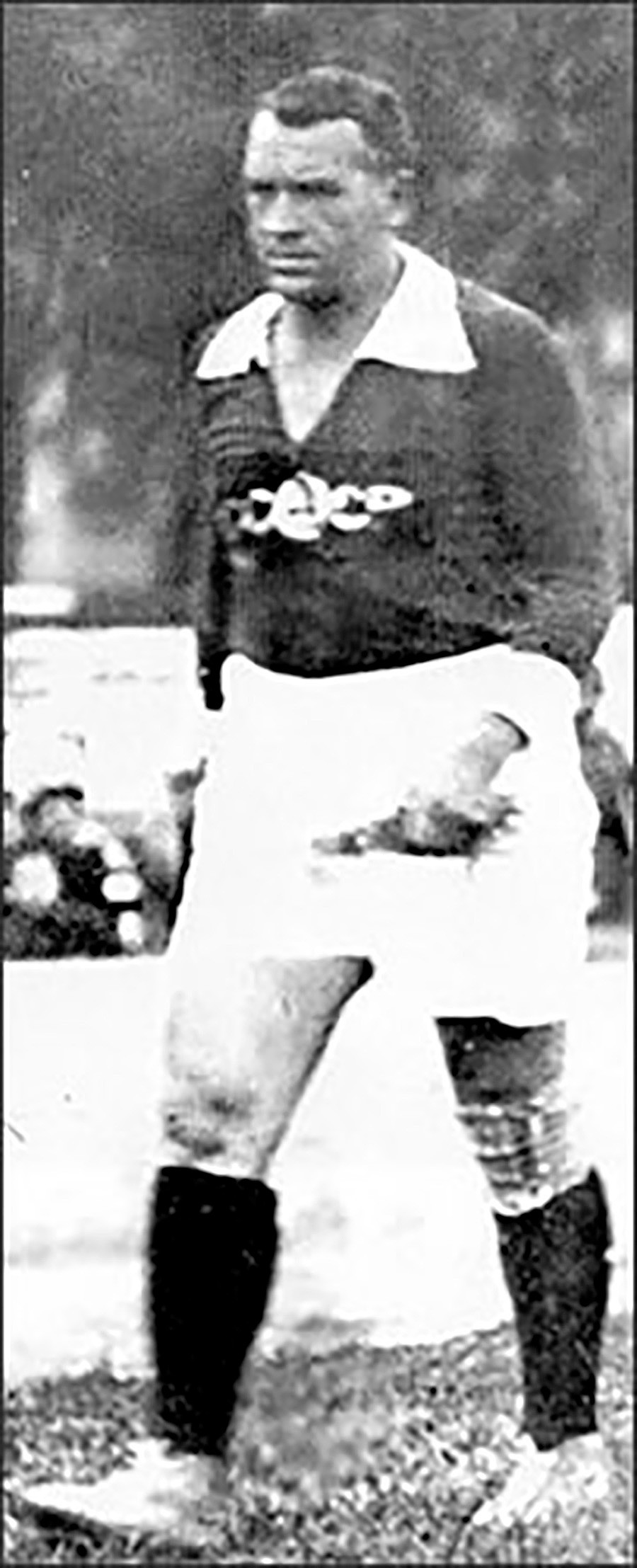 El capitán de la selección soviética, Mijaíl Butúsov.