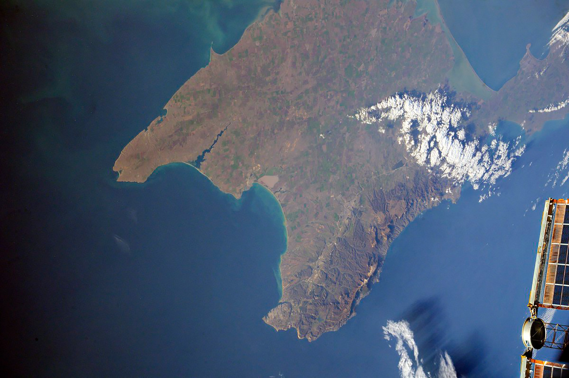 Crimea from space
