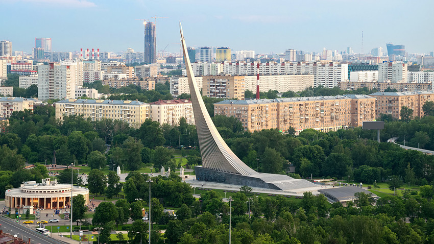 Soviet Center How did the Soviet Union honor its grandiose success in space? - Russia ...
