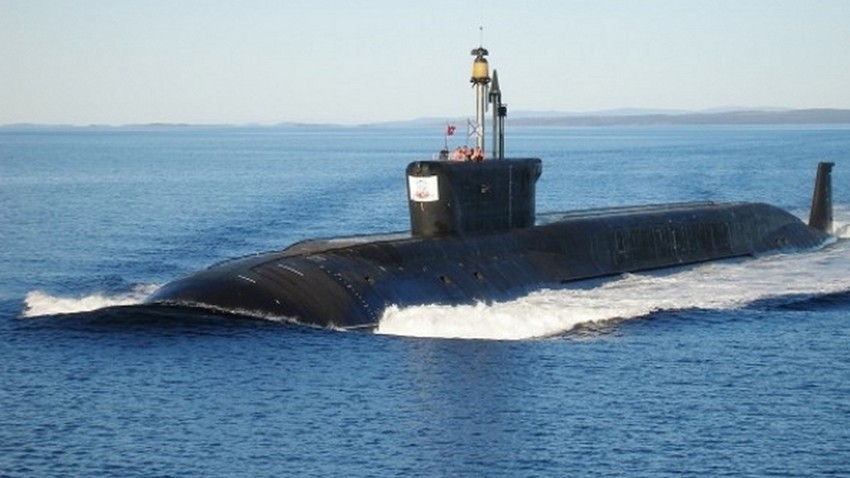 Nuklearna podmornica "Jurij Dolgoruki".

