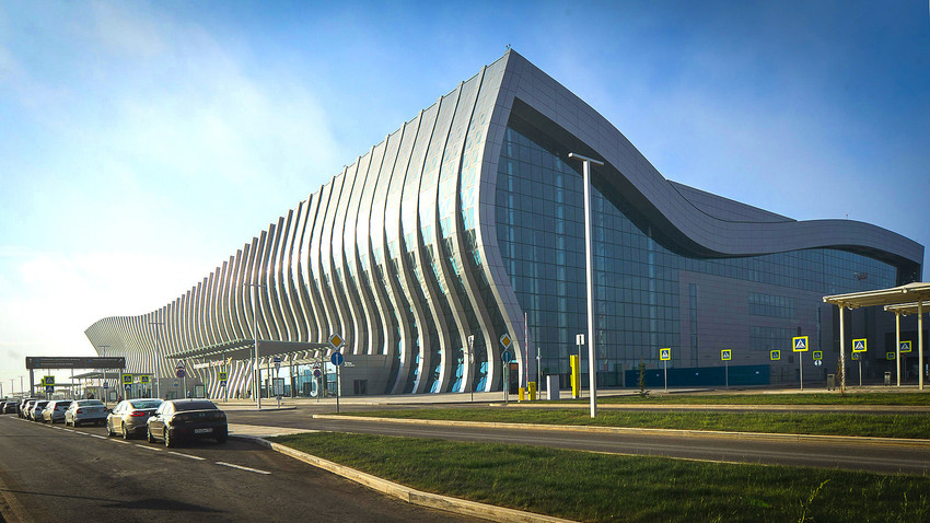Crimea boasts the largest and most beautiful airport in Russia’s south, the one in Simferopol