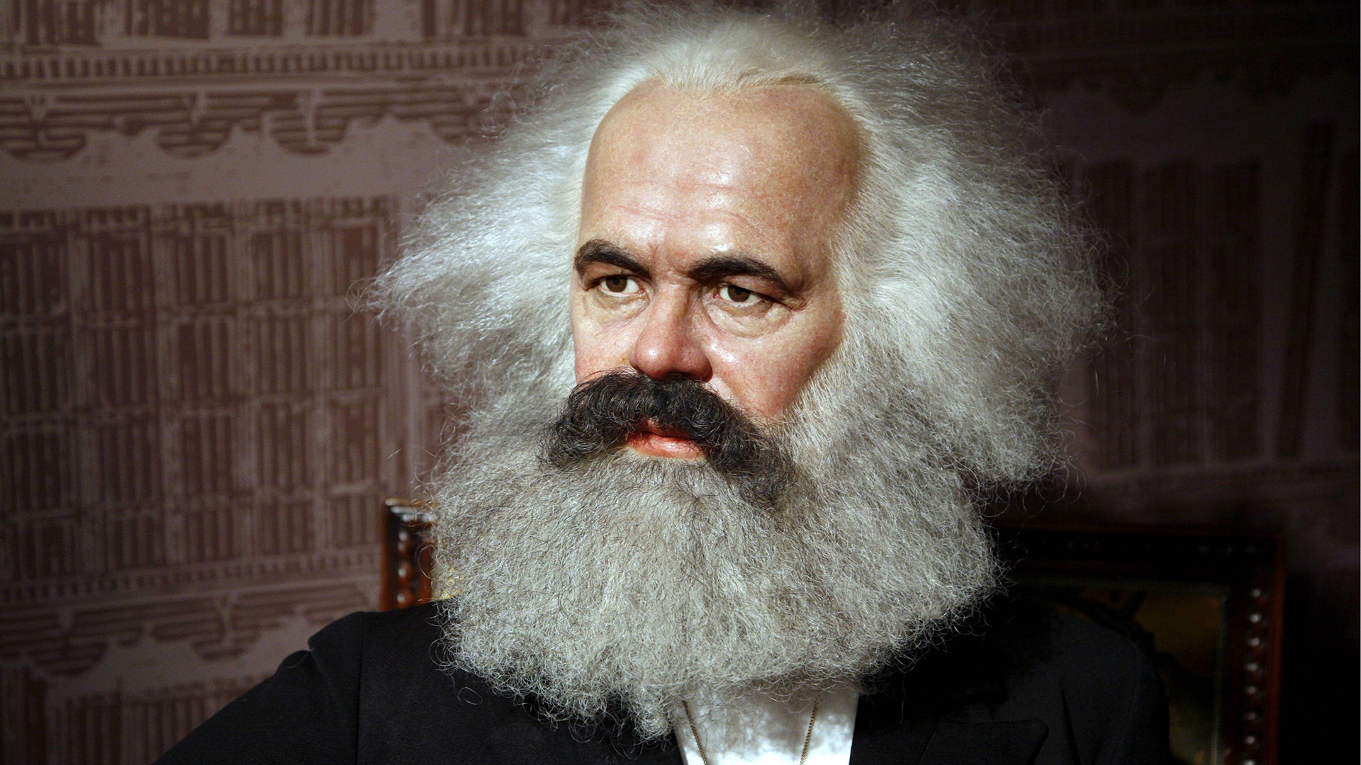 Karl Marx in Madame Tussauds museum, Berlin