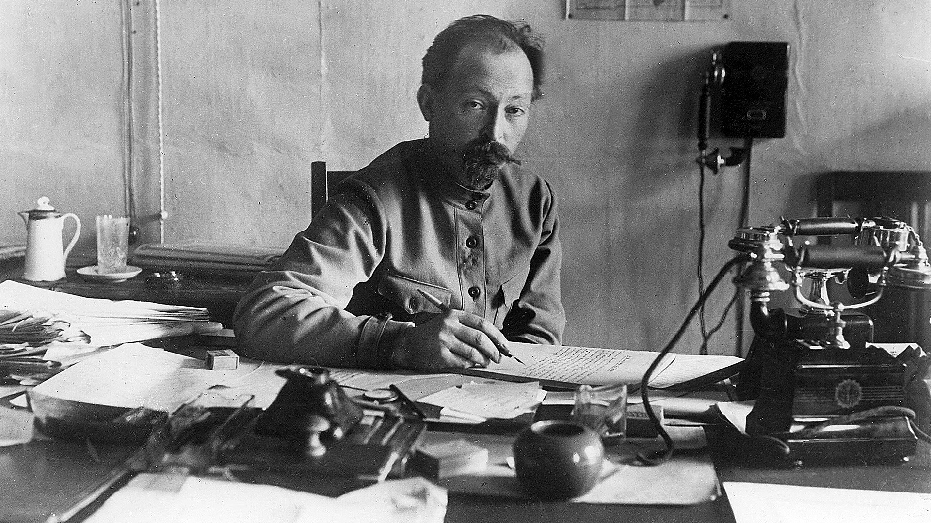 Felix Dzerzhinsky (1877 - 1926), the man who created the Soviet special services and still remains a symbol of the almighty VCheka - OGPU - NKVD - KGB.