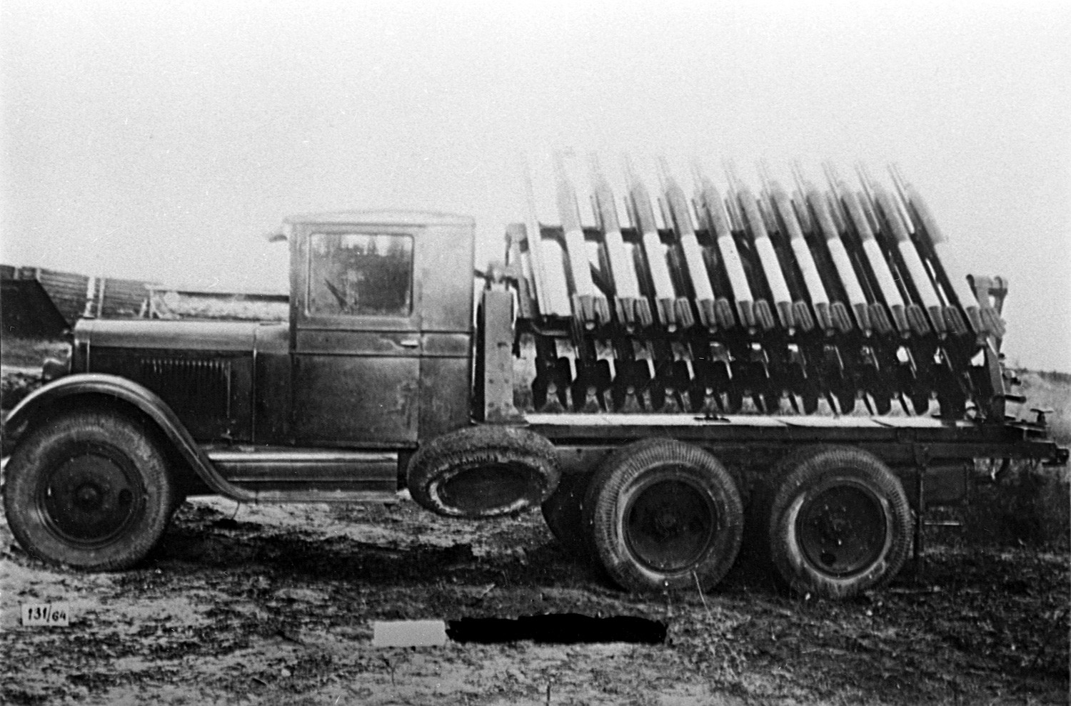 Unlike the traditional artillery, BM-13s were mobile and could move quickly between firing spots