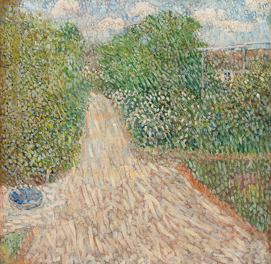 Der Weg im Garten, 1907