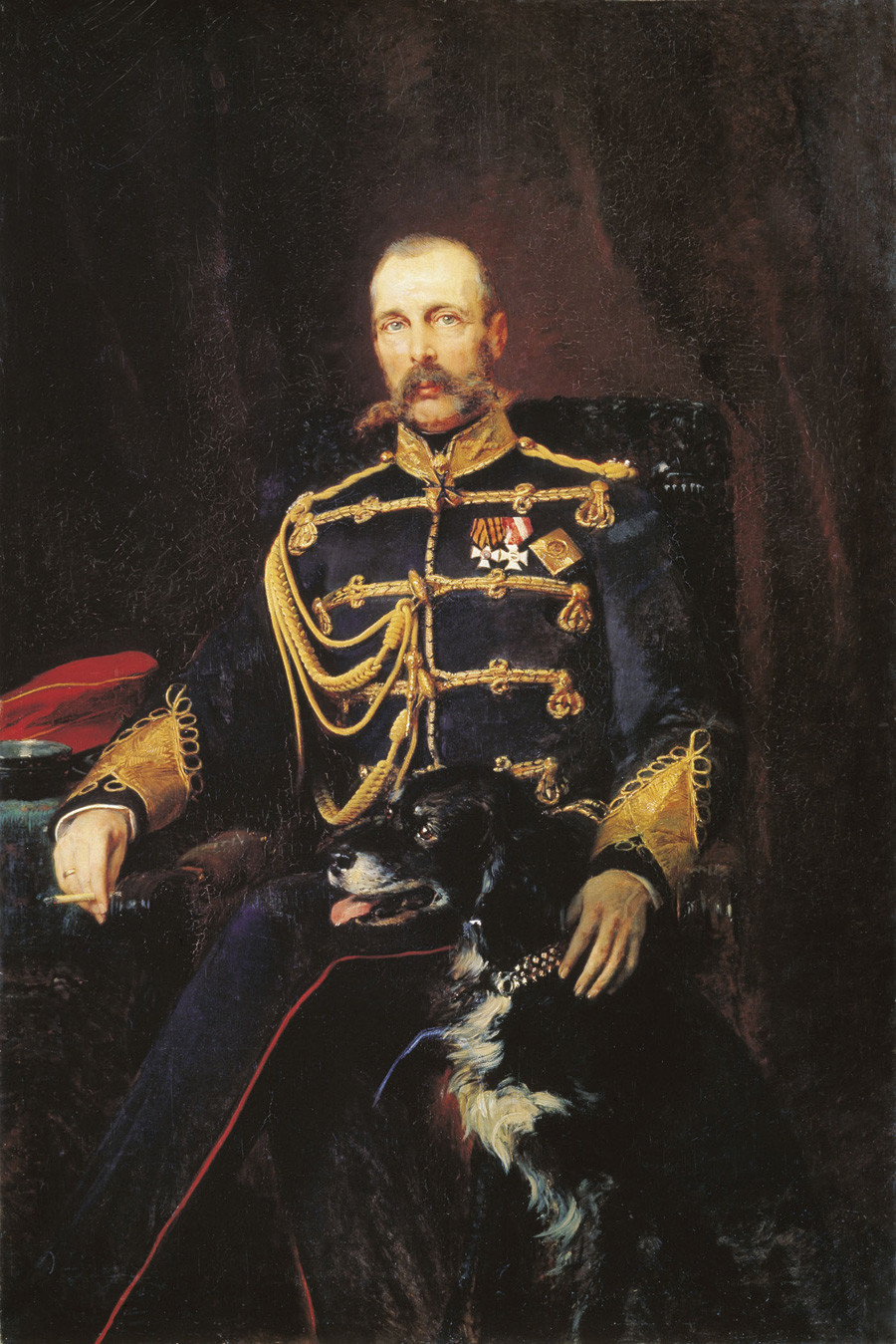 Portret Aleksandra II., rad Konstantina Makovskog

