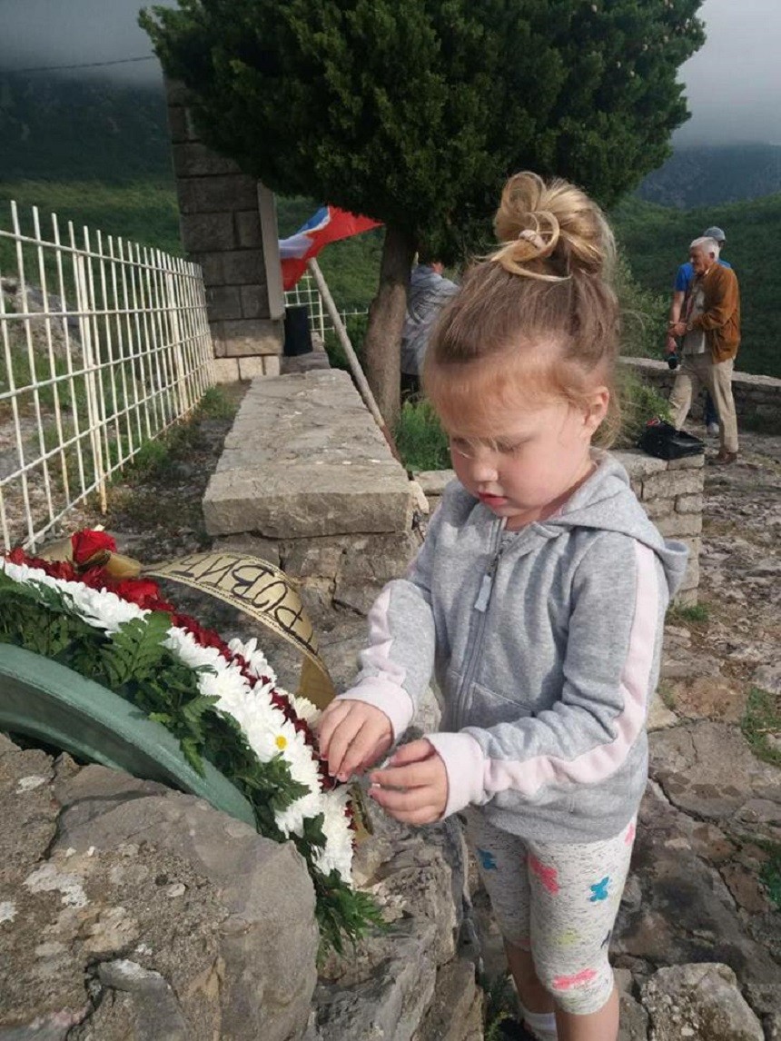 Четворогодишња Марија Грацун на Челобрду