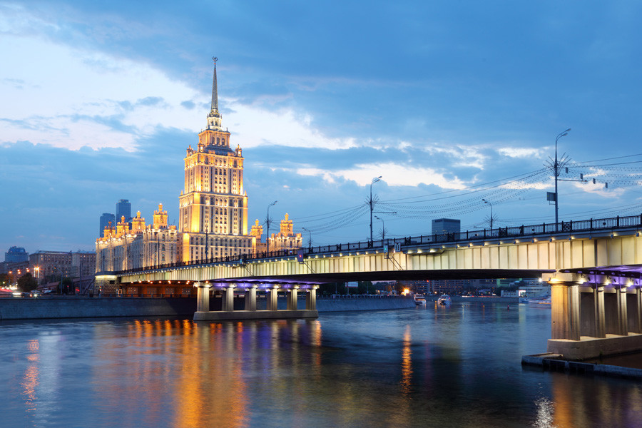 One of the Stalin's seven sisters, former hotel Ukraina