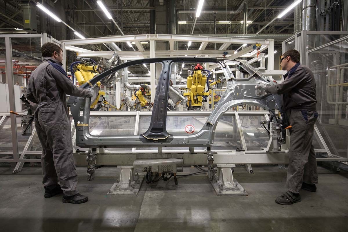 Volkswagen: Deutsche Produktion mit russischen Komponenten in Kaluga.