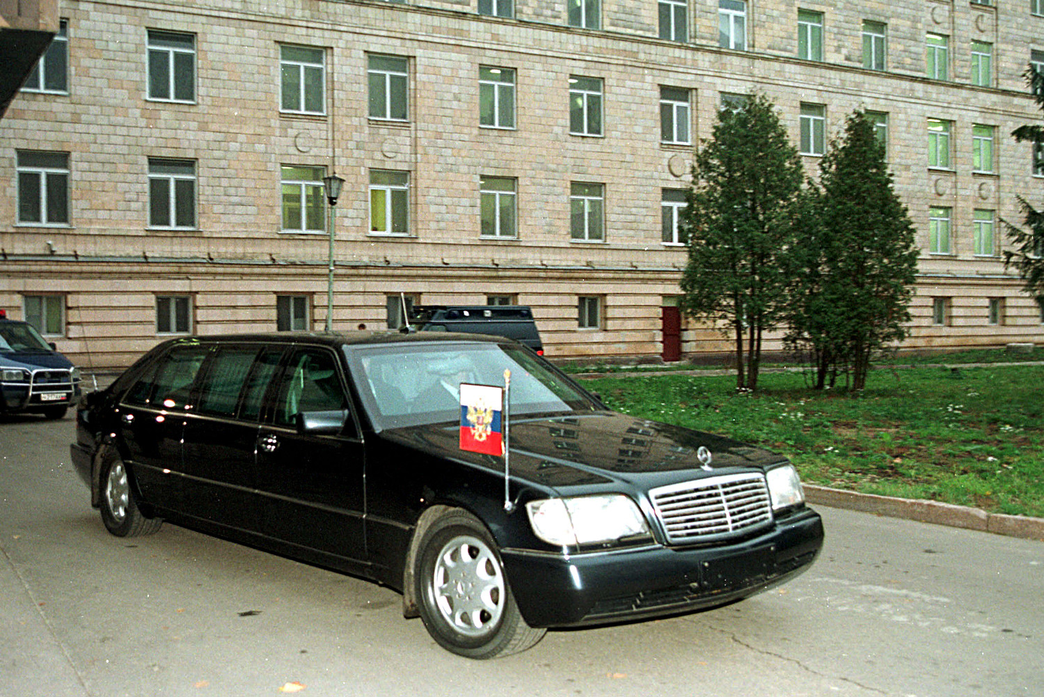 Лимузината на Борис Елцин