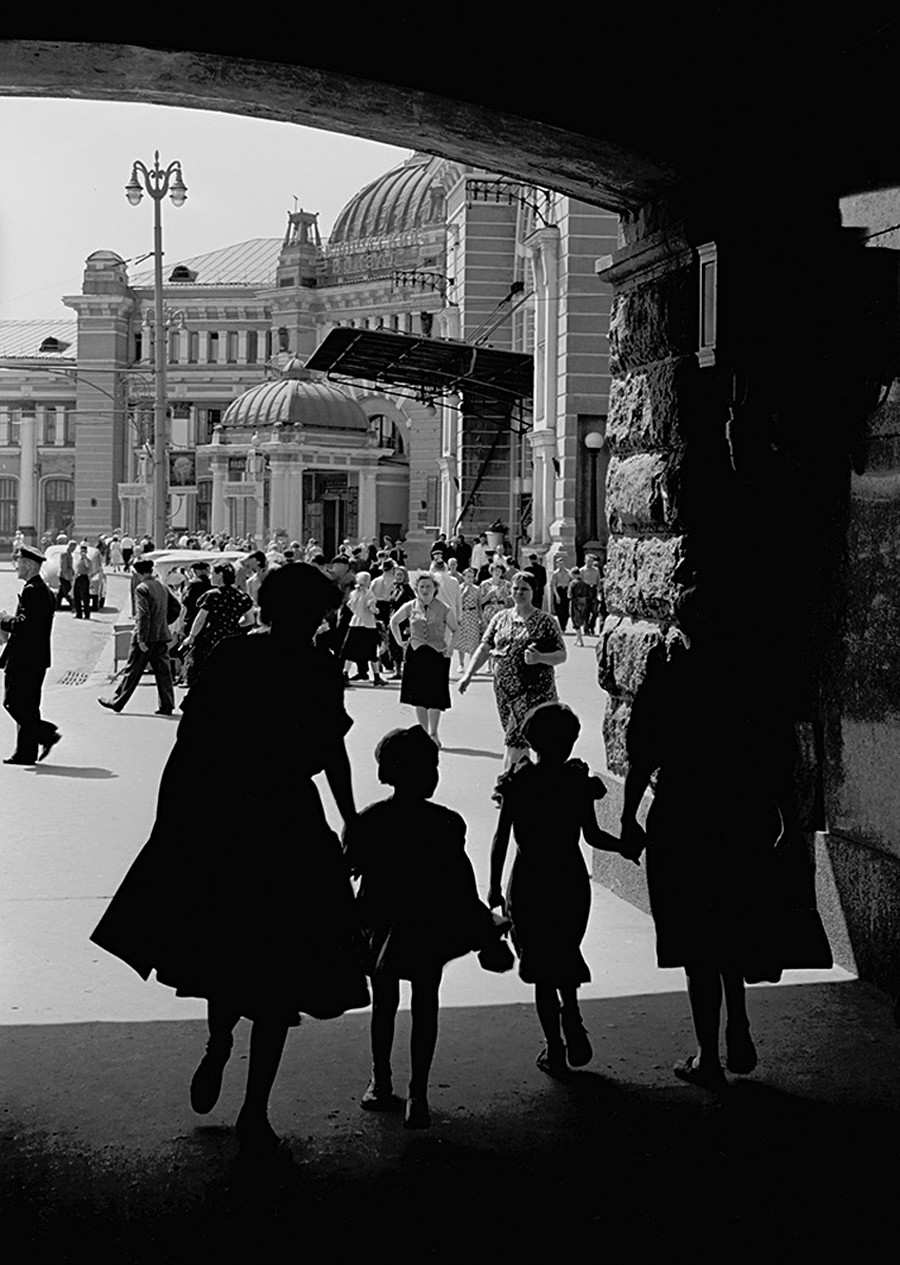 ベラルースキー駅、1959年