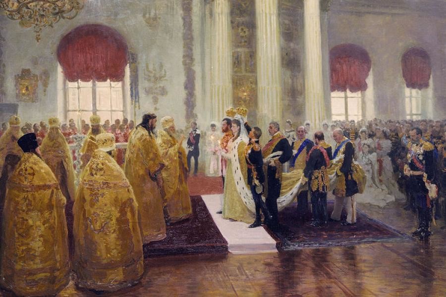 Бракосъчетанието на Николай II и великата княгиня Александра Федоровна