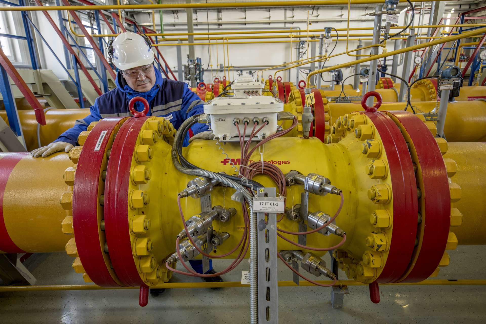 Das Gasfeld Juschno Russkoje verfügt über förderbare Reserven von mehr als sechshundert Milliarden Kubikmeter Erdgas.